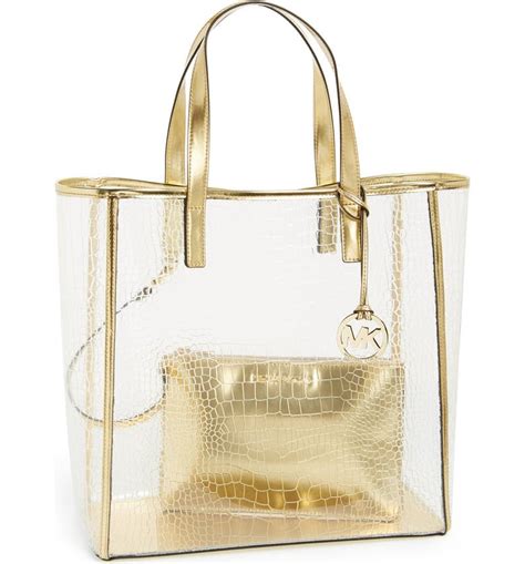 michael kors nora tote|michael kors tote with zipper.